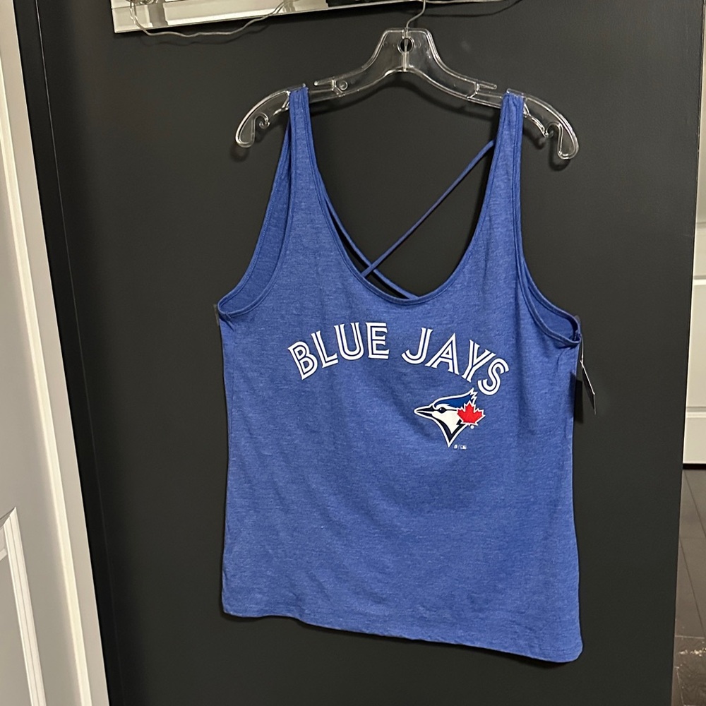 WORLD SERIES ⚾️⚾️⚾️⚾️⚾️⚾️⚾️⚾️⚾️Blue Jays Women's Blue Tank Top - Go Jays Go!